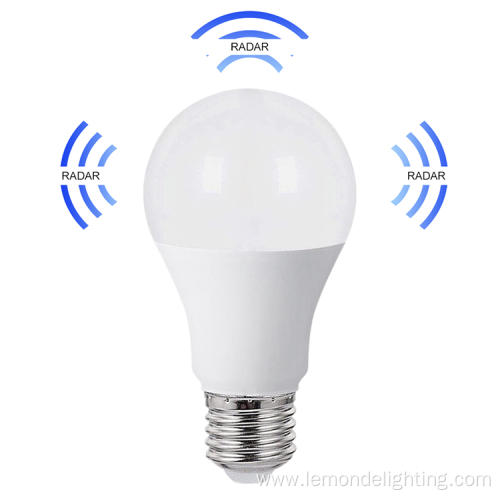 Motion Sensor Radar Sensitive LED Bulb Light